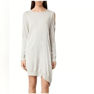 All Saints Women's Asymmetrical Sweater Dress Size 4